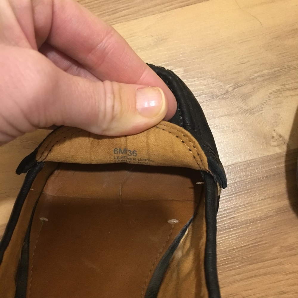 Lucky Brand Black Penny Loafers 6 - Picture 7 of 7